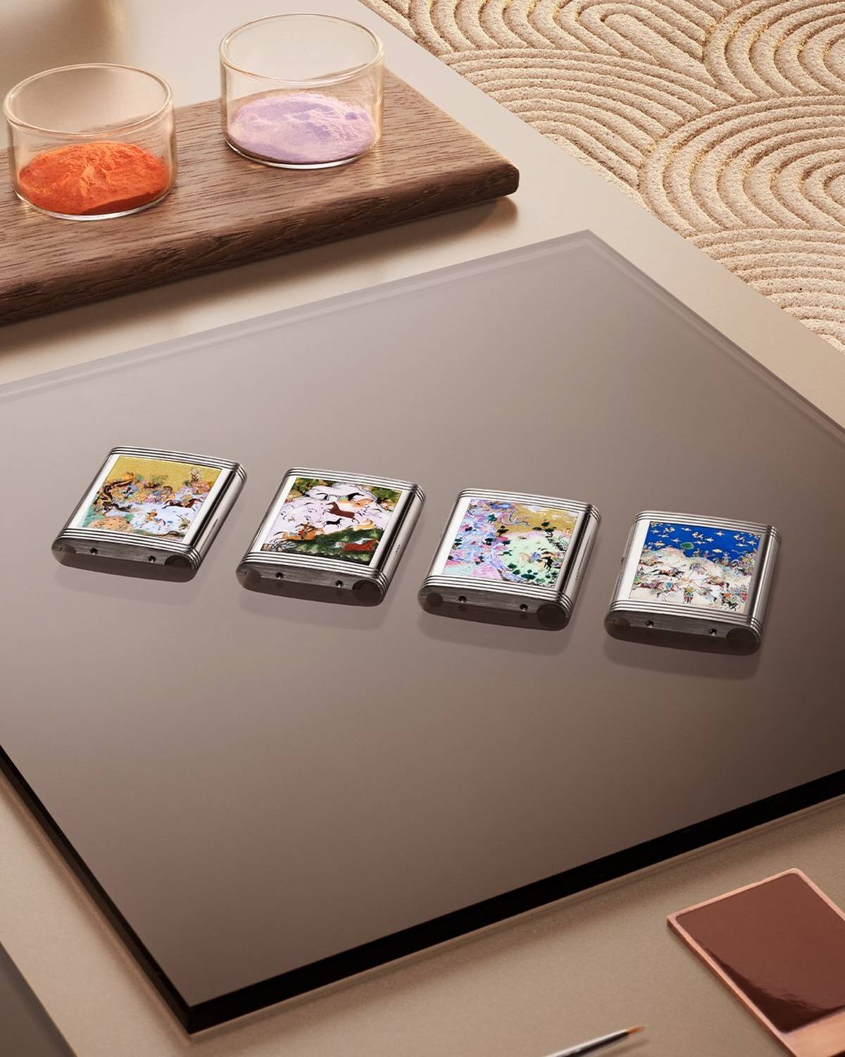 حماسه رستم روی ساعت‌های سوئیسی نقش شد
