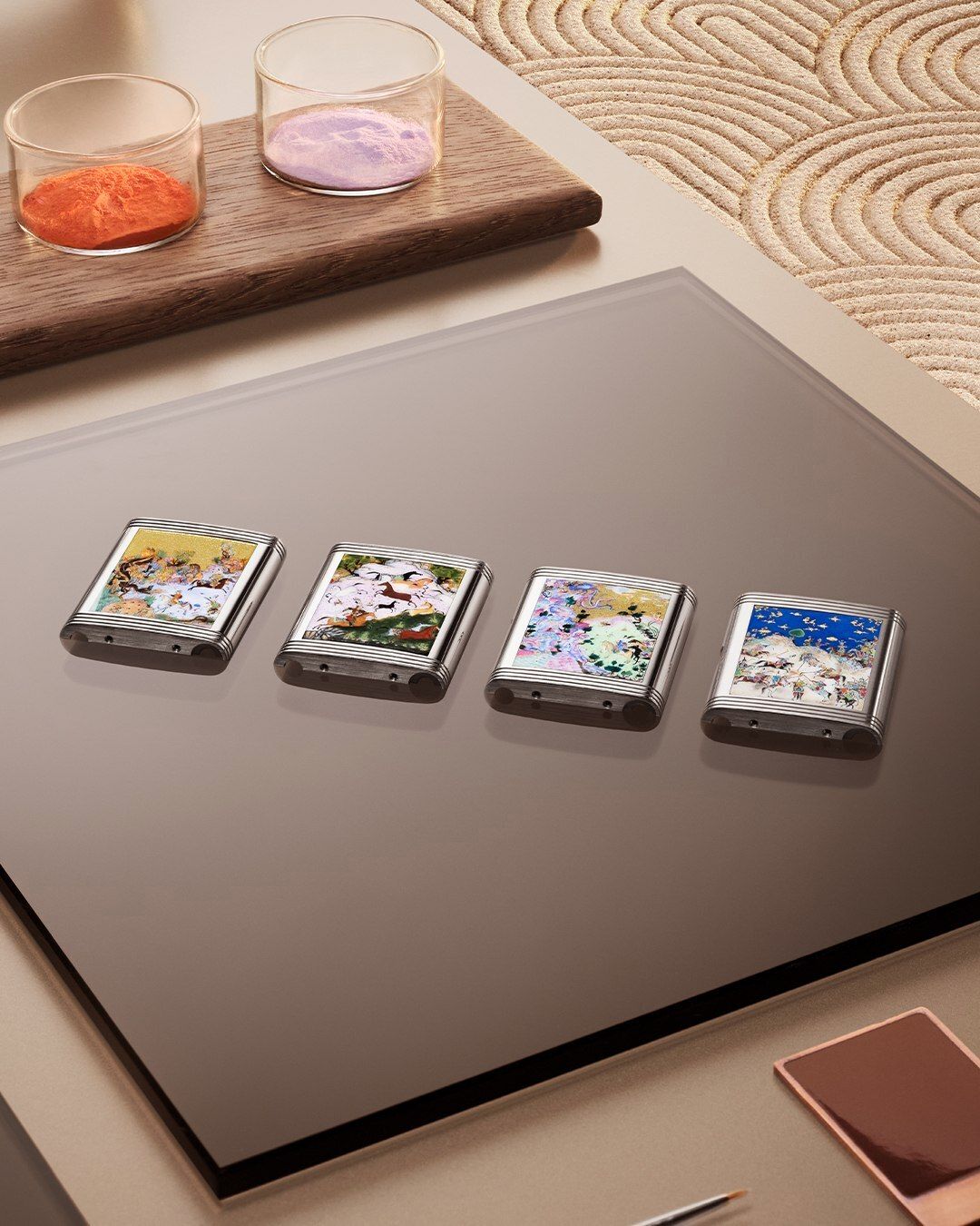 حماسه رستم روی ساعت‌های سوئیسی نقش شد
