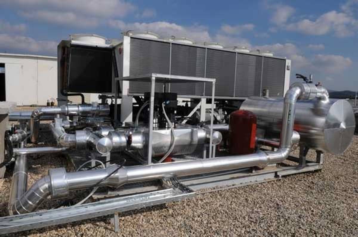 ساخت چیلر زیر صفر 