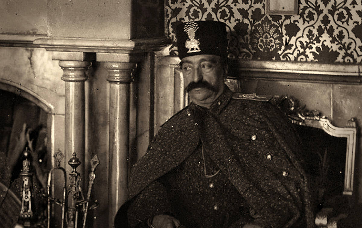 نقاشی دیدنی ناصرالدینشاه از سوگلیاش انیسالدوله
