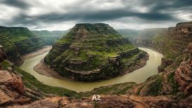 تصویری شگفت انگیز از گرند کنیون ایران