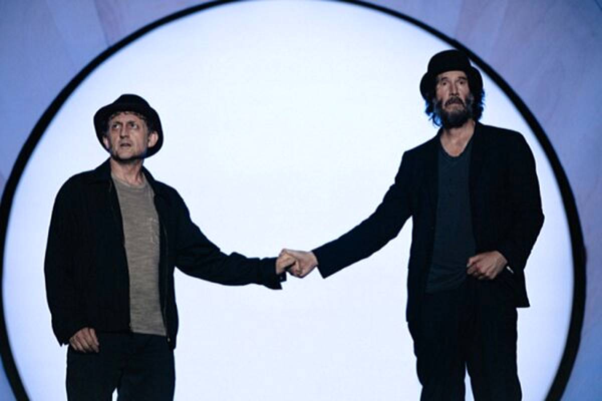 کیانو ریوز در اجرای جدید «در انتظار گودو» موفق ظاهر شد
