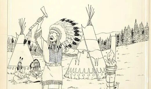 نقاشی‌های «تن تن» میلیون دلاری می‌ارزد
