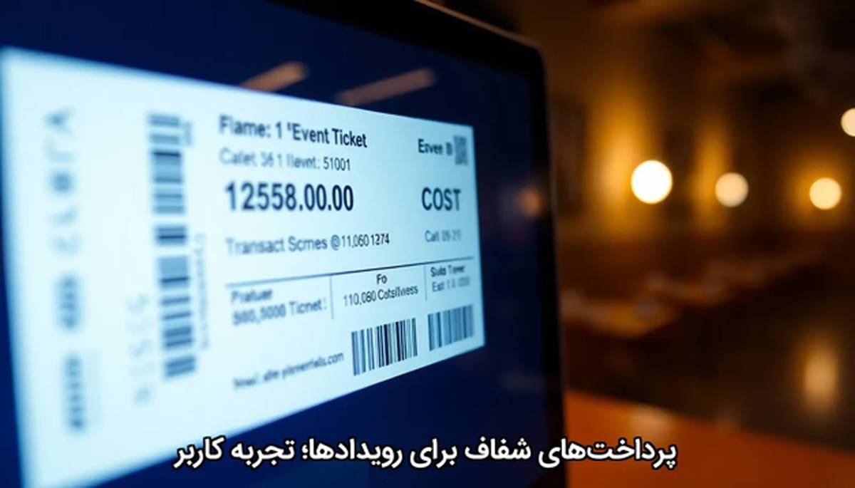 پرداختهای شفاف برای رویدادها؛ تجربه کاربر