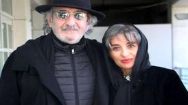 ژست‌های بامزه زوج میانسال سینمای ایران مقابل دوربین
