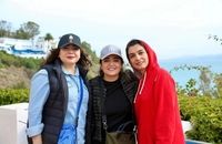 سفر گروهی بازیگران به شمال آفریقا/ نرگس محمدی و الیکا عبدالرزاقی در محله معروف تونس
