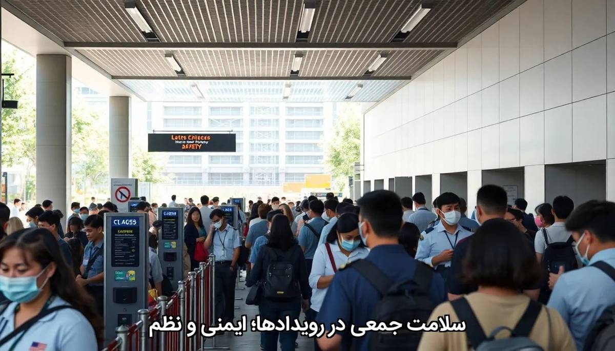 سلامت جمعی در رویدادها؛ ایمنی و نظم