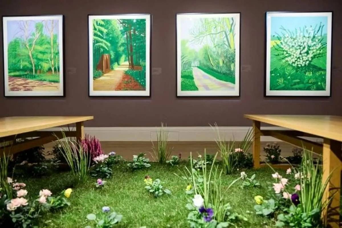 میلیون‌ها دلار برای آثار آی‌پدی هنرمند ۸۸ساله
