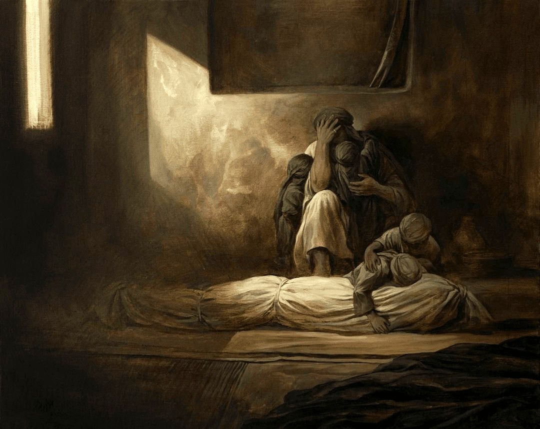 تابلوی «آلِ نبی» حسن روح‌الامین منتشر شد